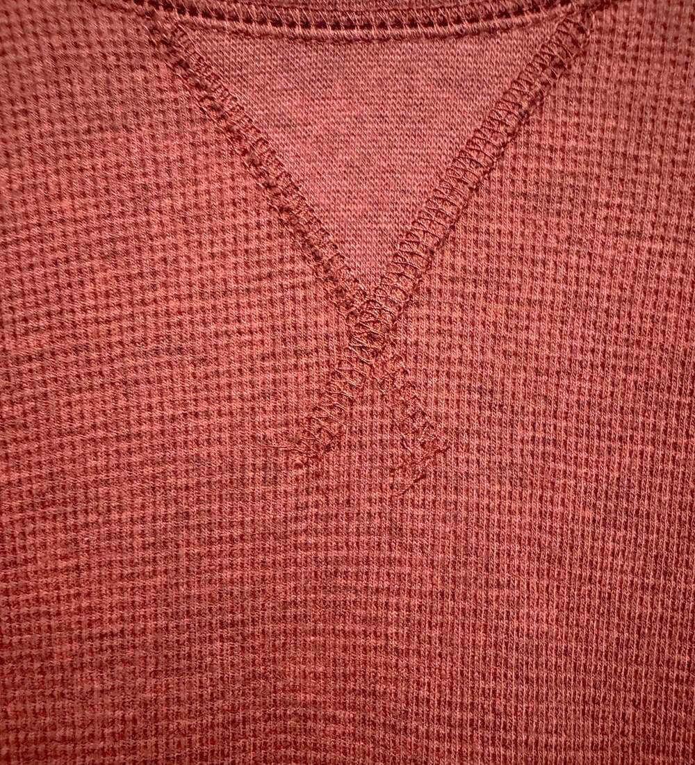 U.S. Polo Assn. Men's Long Sleeve Waffle Knit Thermal Crew Neck Shirt - Picture 3 of 5